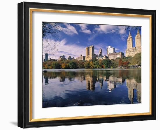 Central Park, New York City, Ny, USA-Walter Bibikow-Framed Photographic Print