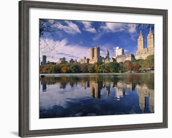 Central Park, New York City, Ny, USA-Walter Bibikow-Framed Photographic Print