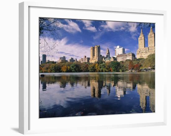 Central Park, New York City, Ny, USA-Walter Bibikow-Framed Photographic Print