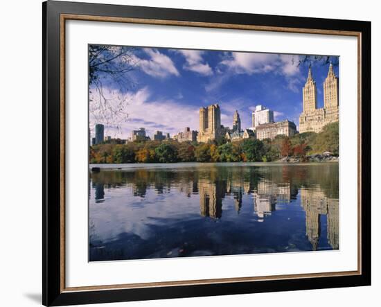 Central Park, New York City, Ny, USA-Walter Bibikow-Framed Photographic Print