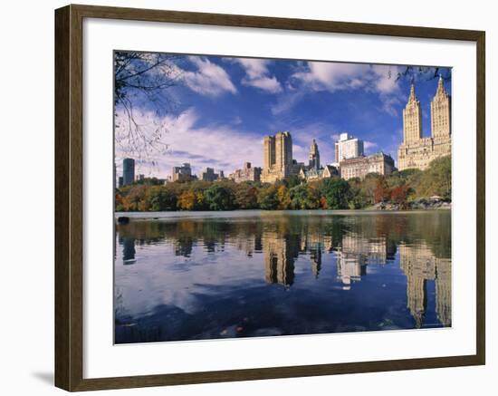 Central Park, New York City, Ny, USA-Walter Bibikow-Framed Photographic Print