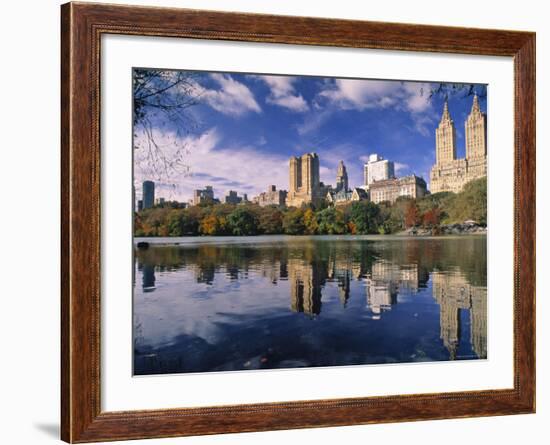 Central Park, New York City, Ny, USA-Walter Bibikow-Framed Photographic Print