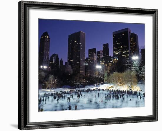 Central Park, New York City, Ny, USA-Walter Bibikow-Framed Photographic Print