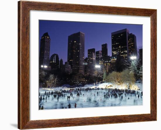 Central Park, New York City, Ny, USA-Walter Bibikow-Framed Photographic Print