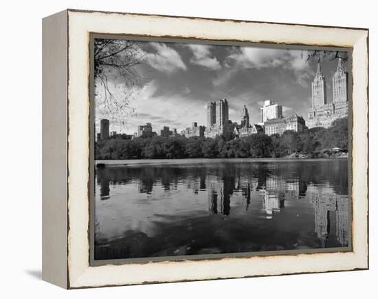 Central Park, New York City, Ny, USA-Walter Bibikow-Framed Premier Image Canvas