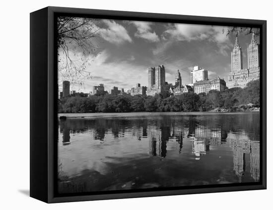 Central Park, New York City, Ny, USA-Walter Bibikow-Framed Premier Image Canvas