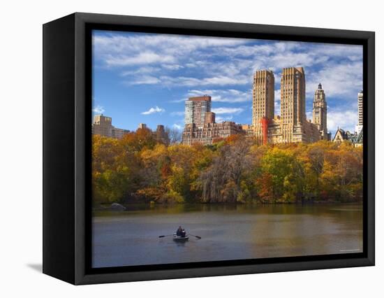 Central Park, New York City, USA-Demetrio Carrasco-Framed Premier Image Canvas