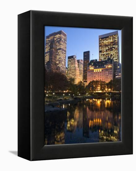 Central Park, New York City, USA-Demetrio Carrasco-Framed Premier Image Canvas