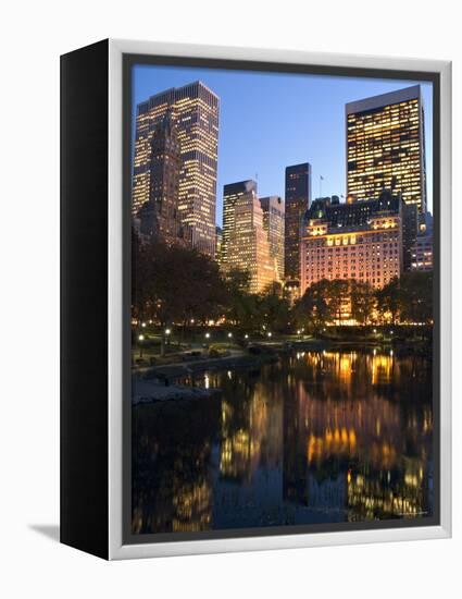 Central Park, New York City, USA-Demetrio Carrasco-Framed Premier Image Canvas