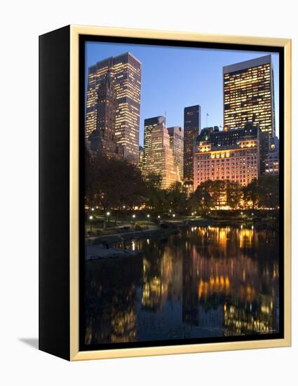 Central Park, New York City, USA-Demetrio Carrasco-Framed Premier Image Canvas