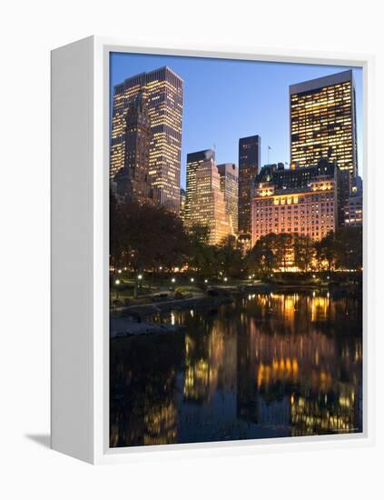 Central Park, New York City, USA-Demetrio Carrasco-Framed Premier Image Canvas