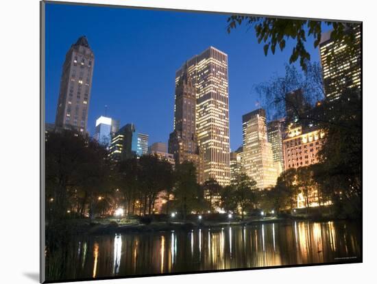 Central Park, New York City, USA-Demetrio Carrasco-Mounted Photographic Print