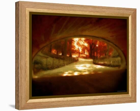 Central Park, no. 1-Katherine Sanderson-Framed Premier Image Canvas