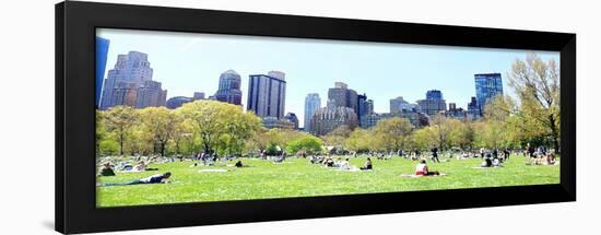 Central Park Picnic-Acosta-Framed Art Print