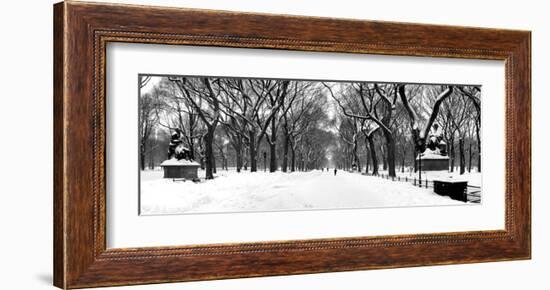 Central Park, Poet's Lane-Igor Maloratsky-Framed Art Print