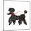 Central Park Poodle-Gina Ritter-Mounted Art Print