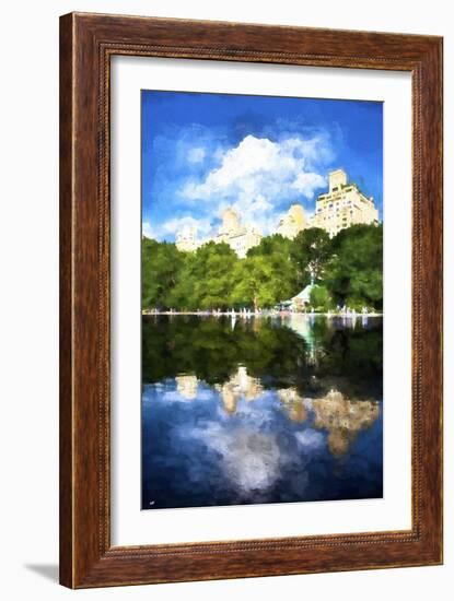 Central Park Reflection-Philippe Hugonnard-Framed Giclee Print
