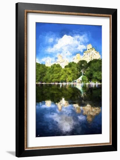 Central Park Reflection-Philippe Hugonnard-Framed Giclee Print