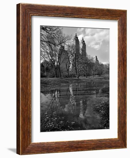 Central Park Reflections-Chris Bliss-Framed Photographic Print