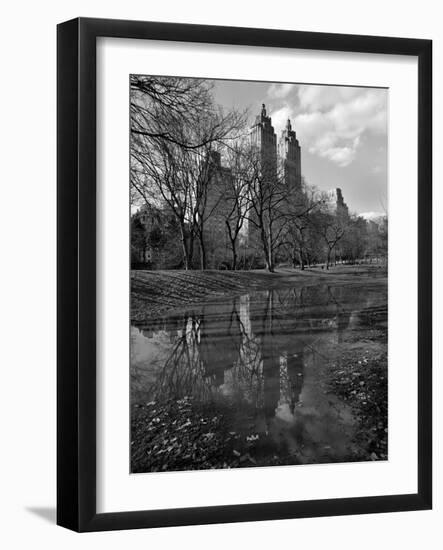 Central Park Reflections-Chris Bliss-Framed Photographic Print