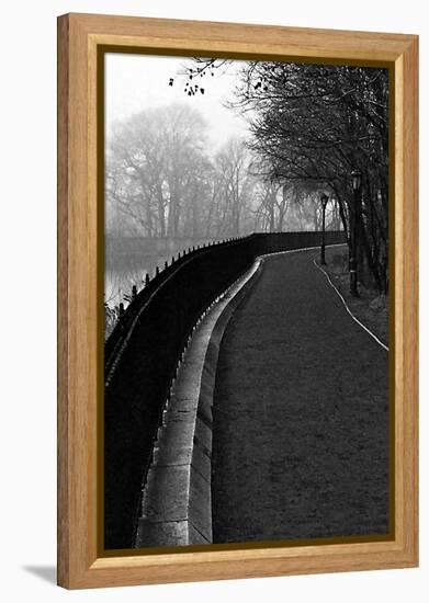 Central Park Reservoir, NYC-Jeff Pica-Framed Premier Image Canvas