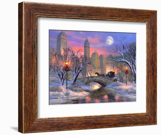 Central Park Ride-Dominic Davison-Framed Premium Giclee Print