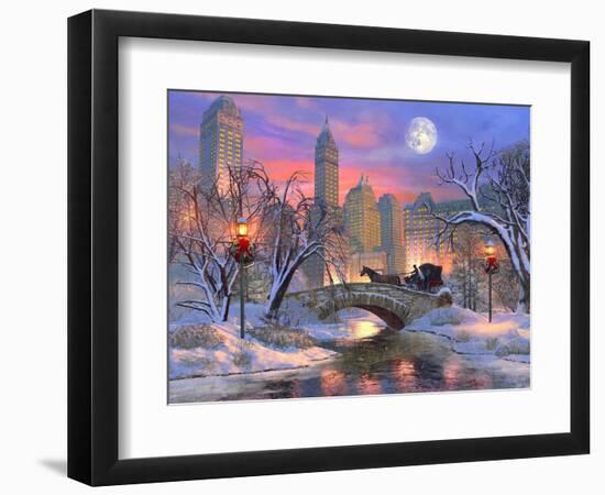 Central Park Ride-Dominic Davison-Framed Premium Giclee Print