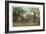 Central Park, Stamford, Connecticut-null-Framed Art Print