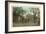 Central Park, Stamford, Connecticut-null-Framed Art Print