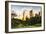 Central Park Sunset IV - In the Style of Oil Painting-Philippe Hugonnard-Framed Giclee Print