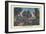 Central Park, The Drive-Currier & Ives-Framed Art Print