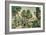 Central Park: The Drive-Currier & Ives-Framed Giclee Print