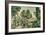 Central Park: The Drive-Currier & Ives-Framed Giclee Print