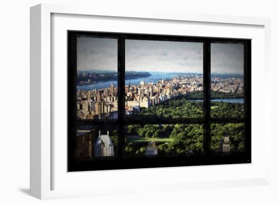 Central Park View from the Window-Philippe Hugonnard-Framed Giclee Print