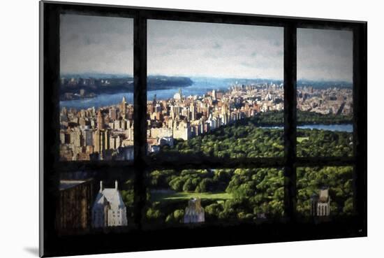 Central Park View from the Window-Philippe Hugonnard-Mounted Giclee Print