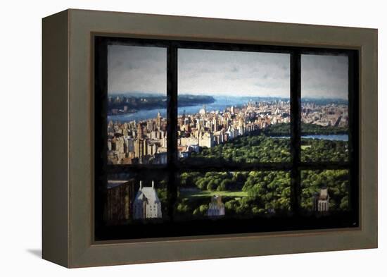 Central Park View from the Window-Philippe Hugonnard-Framed Premier Image Canvas