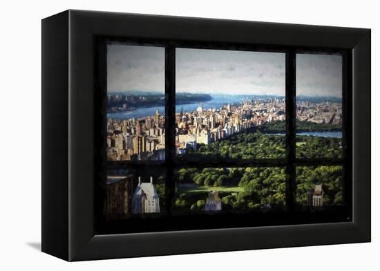 Central Park View from the Window-Philippe Hugonnard-Framed Premier Image Canvas