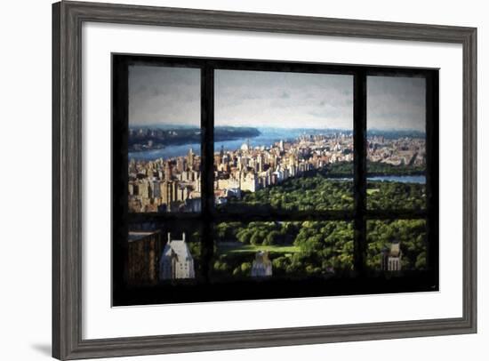 Central Park View from the Window-Philippe Hugonnard-Framed Giclee Print