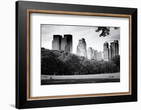 Central Park view - Manhattan - New York City - United States-Philippe Hugonnard-Framed Photographic Print