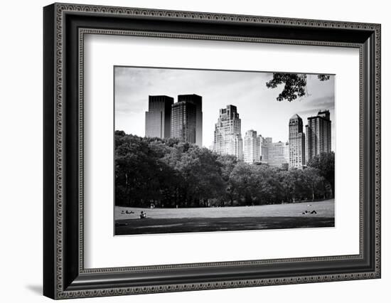 Central Park view - Manhattan - New York City - United States-Philippe Hugonnard-Framed Photographic Print