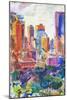 Central Park West, 2011-Peter Graham-Mounted Giclee Print