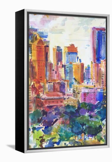 Central Park West, 2011-Peter Graham-Framed Premier Image Canvas