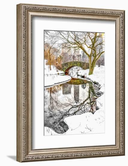 Central Park Winter No. 7-Murray Bolesta-Framed Photographic Print