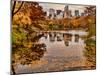 Central Park with Central Park South in the Fall, Manhattan, New-Sabine Jacobs-Mounted Photographic Print