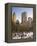 Central Park, Wollman Icerink, Manhattan, New York City, USA-Alan Copson-Framed Premier Image Canvas