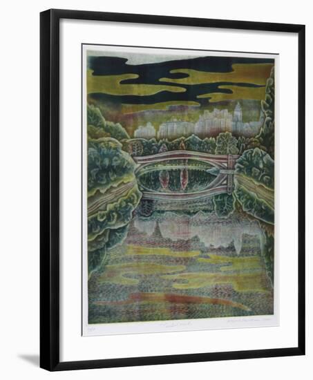 Central Park-Shigenu Narikawa-Framed Limited Edition