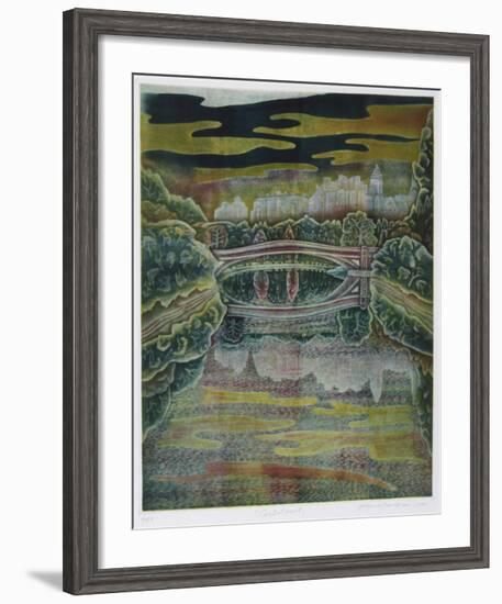 Central Park-Shigenu Narikawa-Framed Limited Edition