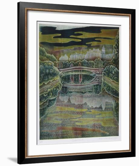 Central Park-Shigenu Narikawa-Framed Limited Edition