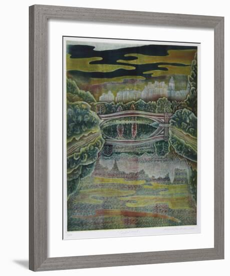 Central Park-Shigenu Narikawa-Framed Limited Edition