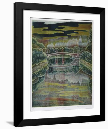 Central Park-Shigenu Narikawa-Framed Limited Edition